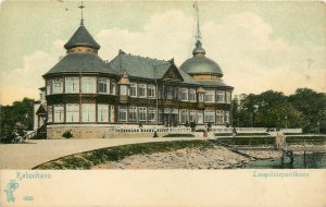 c1905 Chromograph Postcard; København Denmark Langelinie Pavillons unposted