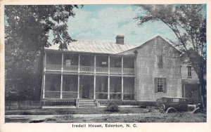 Edenton North Carolina Iredell House Vintage Postcard AA90782