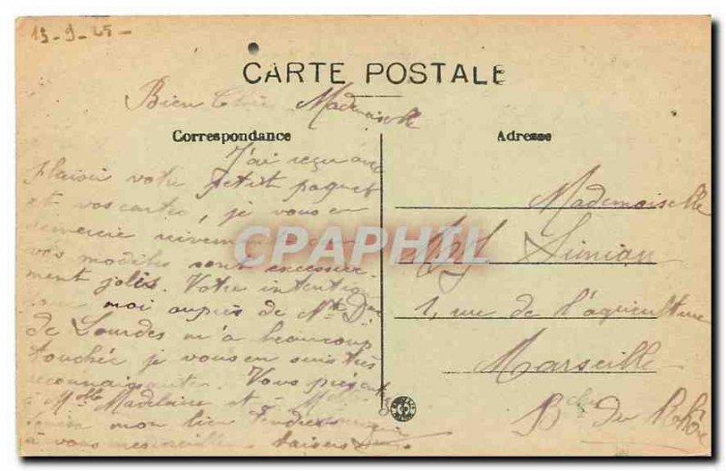 Old Postcard Valencia Cathedral