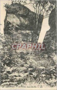 Postcard Old Saint Die Saint Martin Rocks