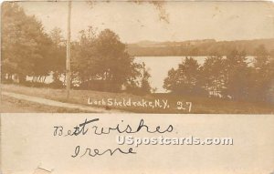 Birds Eye View - Loch Sheldrake, New York NY Postcard