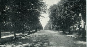 C.1900-10 North Spring Street Lima, Ohio unused Vintage Postcard P33