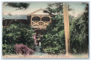 c1910 View of The Belle Vue Hotel Nagasaki Tokyo Antique Unposted Postcard