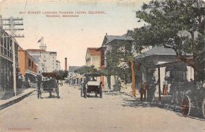 E56/ Postcard Carribean Nassau c1910 Bahamas Bay Street Hotel Colonial 5