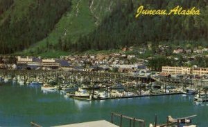 The boat harbor - Juneau, Alaska AK