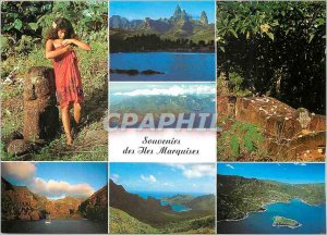 Modern Postcard Souvenir of Htes Marquesas