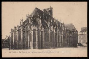 Nevers - La Chathedrale - Eglise Saint-Cyr - L'Abside