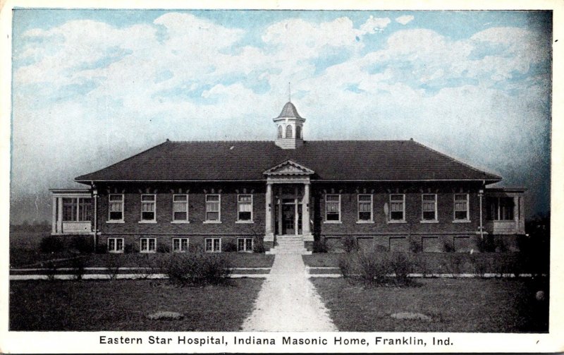 Indiana Franklin Eastern Star Hospital Indiana Masonic Home