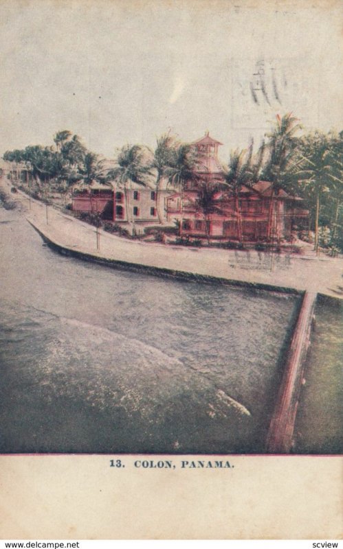 COLON, Panama, 1910