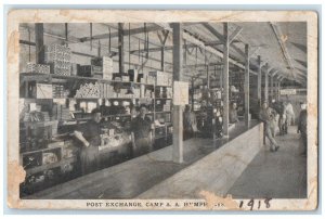 c1918 Post Exchange Camp Hament Romans Company Store Baltimore Maryland Postcard
