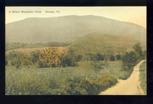 Dorset, Vermont/VT Postcard, A Green Mountain View