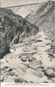 Cantilever Bridge, Near Summit, Alaska & Yukon Scene-White Pass & Yukon Route