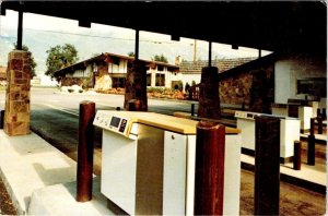 MT, Montana BANK OF COLUMBIA FALLS Drive Up Teller Lanes/Machines 4X6 Postcard