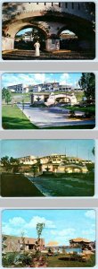 4 Postcards GUADALAJARA, Mexico ~ HOTEL EL TAPATIO Entrance Day/Night Pool 1950s