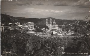 Mexico Taxco Guerrero Panorama Vintage RPPC C133