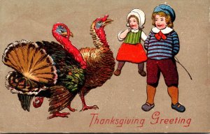 Thanksgiving With Turkey and Young Children