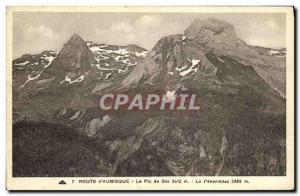 Old Postcard Route D Aubisque Peak of Ger The Penemedaa