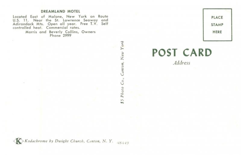 New York , Malone , Dreamland Motel