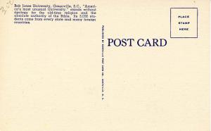 SC - Greenville.  Bob Jones University Alumni Building