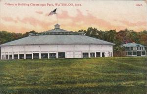 Iowa Waterloo Coliseum Building At Chautauqua Park