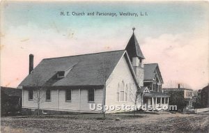 ME Church & Parsonage, Westbury, L.I., New York