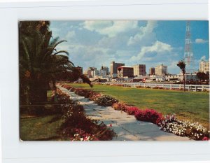 Postcard View of the beautiful skyline of Tampa, Florida