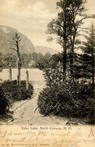 NH - North Conway. Echo Lake, 1906.
