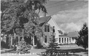 Echo Lodge & Cabins in Raymond, Maine