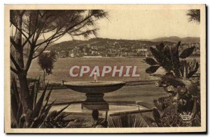 Postcard Old Nice view Taking the Croisette