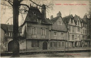 CPA VANNES-Vieilles maisons-Quai de la Rabine (27360)