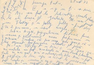 Post postman Romania postal stationery postcard 9 october Postal Union day