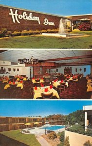 PERRY, Georgia GA    HOLIDAY INN MOTEL  Dining~Pool  ROADSIDE  Vintage  Postcard