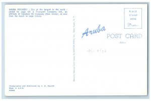 Aruba Postcard Aruba Refinery Owned By Lago Oil and Transport Co. c1950's