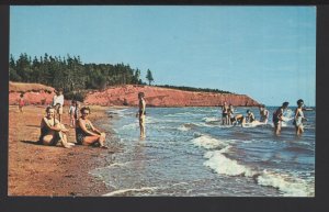 PEI Prince Edward Island KEPPOCH BEACH Sunbathers - Chrome