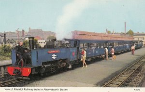 Rheidol Railway Aberystwych Train Welsh Railway 1970s Postcard