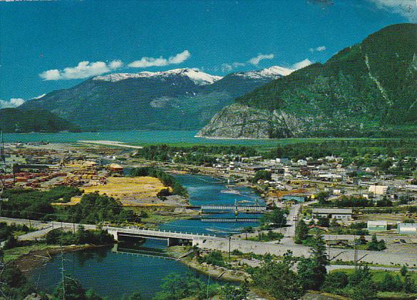 Canada Aerial View Squamish British Columbia