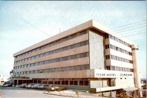 Amman, Levant Jordan   TYCHE HOTEL   4X6 Continental Postcard