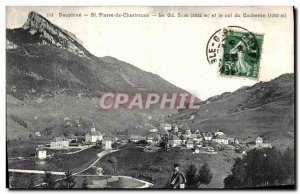 Old Postcard Dauphine St Pierre de Chartreuse The Gd Som and Col du Cucheron