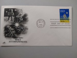 M-22790 Letter Cover United States Space Accomplishments