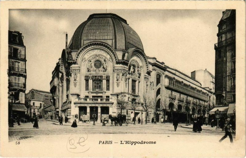 CPA PARIS 18e - L'Hippodrome (74537)