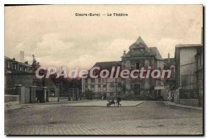 Old Postcard Gisors The Theater