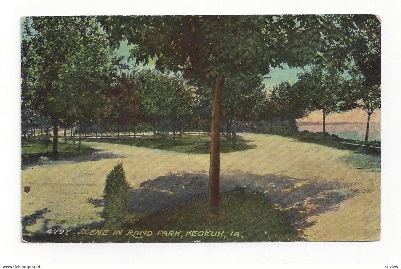 KEOKUK , Iowa , PU-1915 ; Rand Park