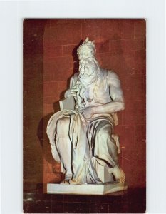 Postcard Moses, Forest Lawn Memorial-Park, Glendale, California