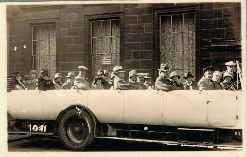 Germany Berlin Open Bus RPPC 04.54