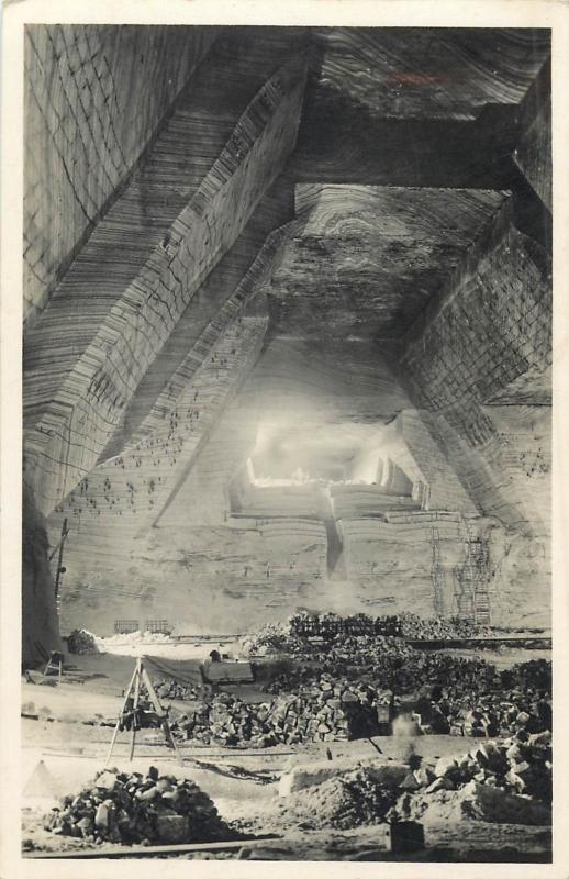 Ocna Dejului Dej Transylvania salt mine interior 1940s Romania Désakna Salzdorf