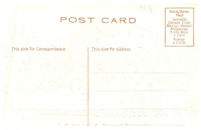 South  Dakota  St. Pierre , State Capitol , Gold Embossed