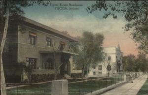 Tucson AZ c1910 Hand Colored Postcard TYPICAL RESIDENCE