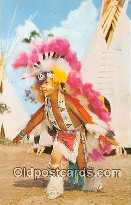 Indian City, Eagle Dance Anadarko, Oklahoma, USA Unused 