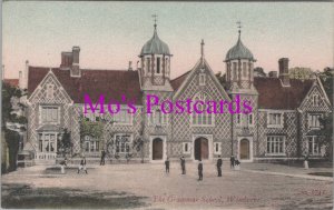 Dorset Postcard - Wimborne, The Grammar School   RS38156