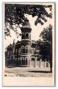 City Hall Abilene Kansas RPPC Real Photo Postcard